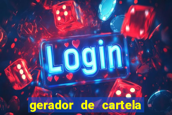 gerador de cartela de bingo